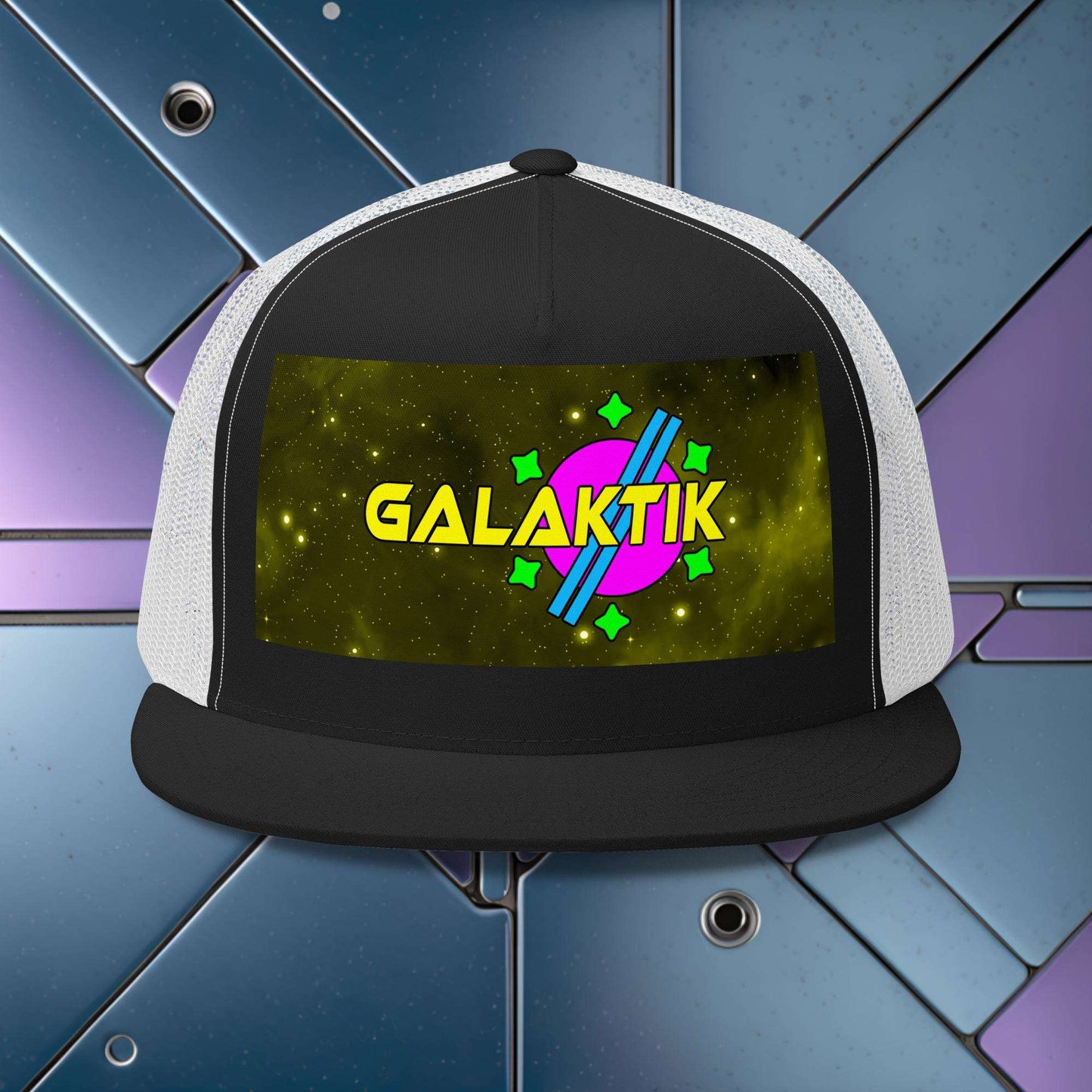 Yellow Nebula - Trucker Cap