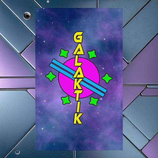 Galaktik Signature - Vertical Flag