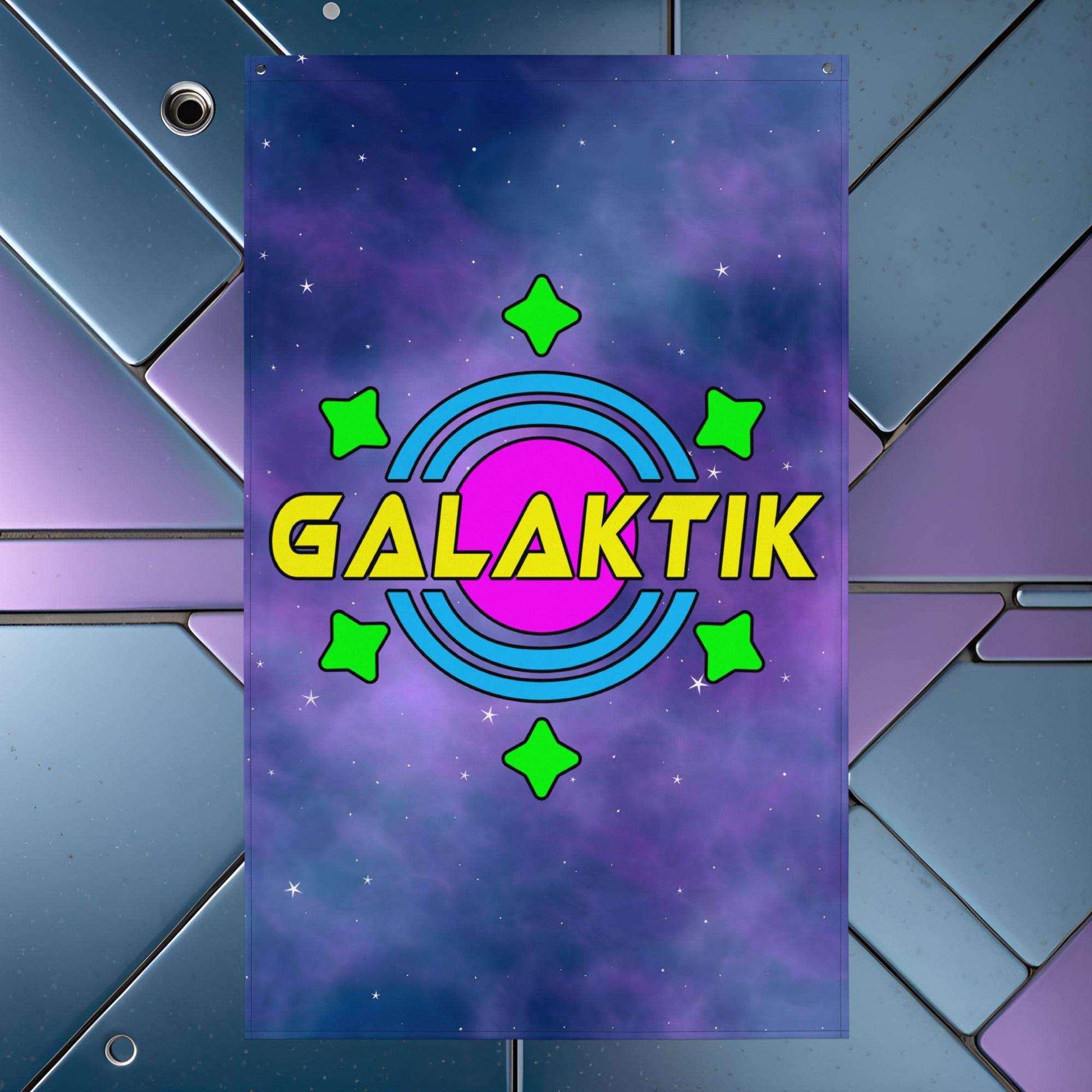 Galaktik Emblem - Vertical Flag